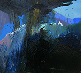 ohne titel - 2009 - öl auf leinwand - 50 x 45 cm